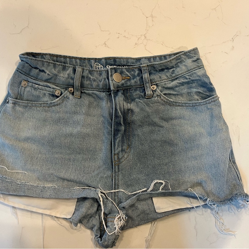 Original Use Women's Blue Denim Shorts